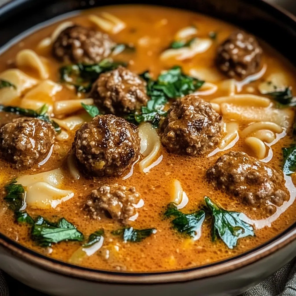 Easy Creamy Italian Meatball Soup: An Amazing Ultimate Recipe