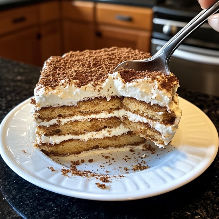 Speculoos Tiramisu with Mascarpone Cream