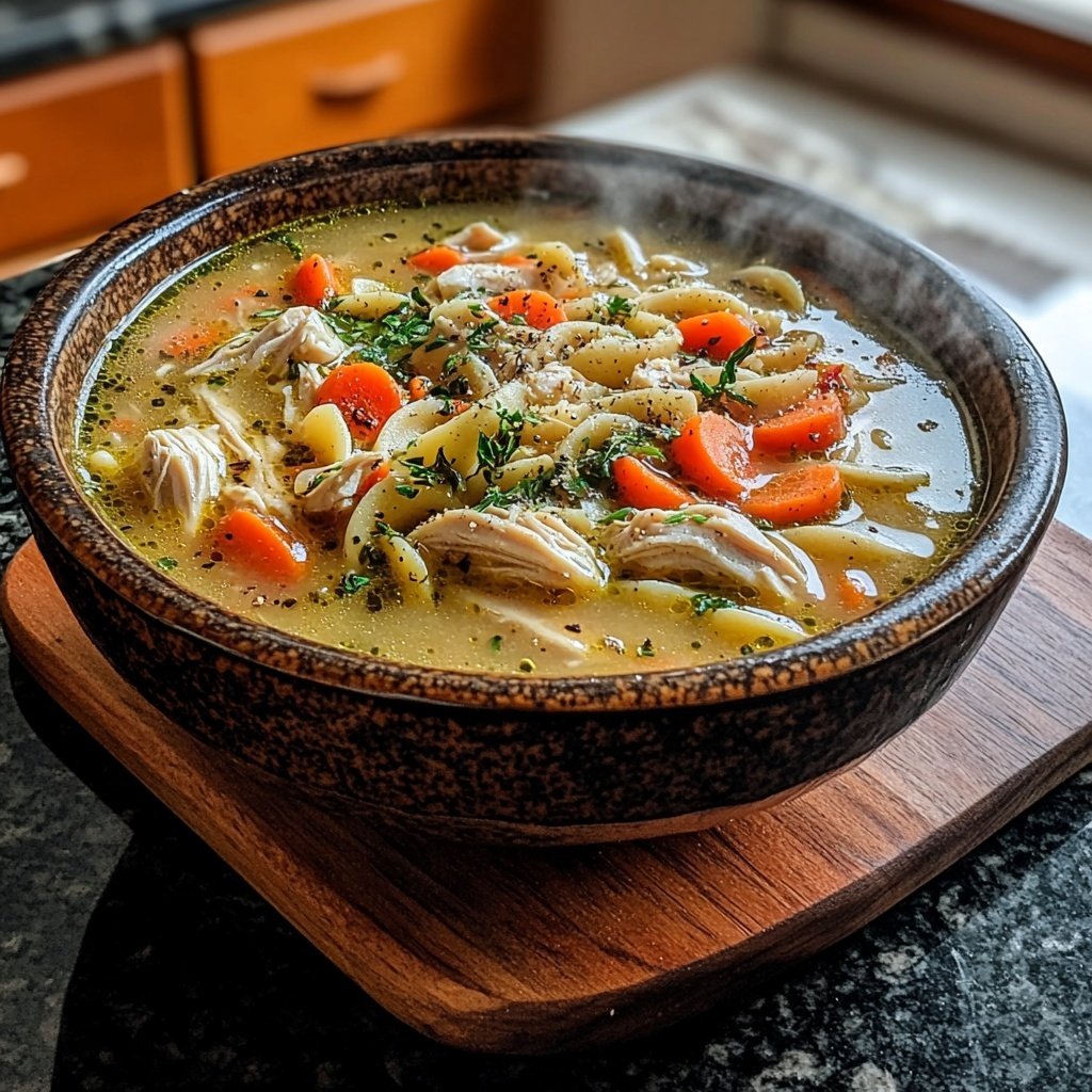 Ultimate Healing Chicken Noodle Soup