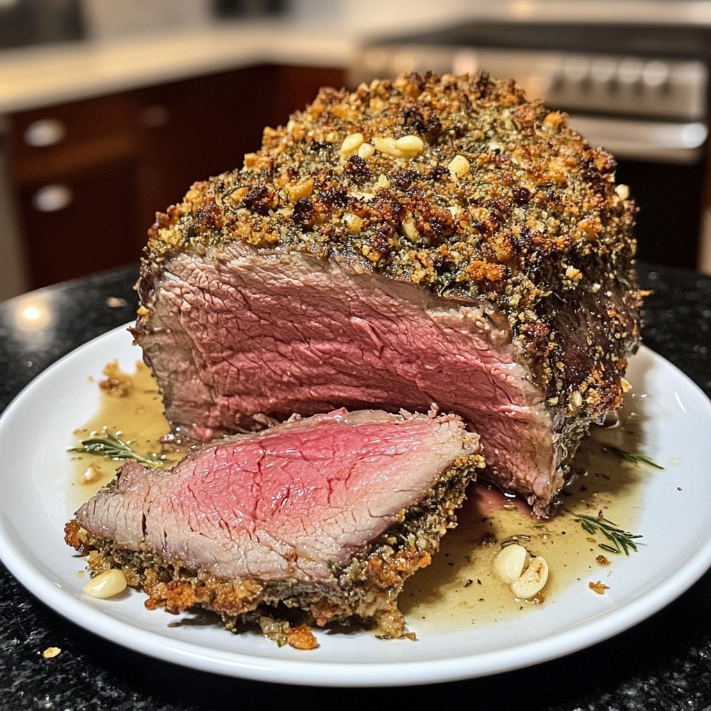 Herb-Crusted Prime Rib