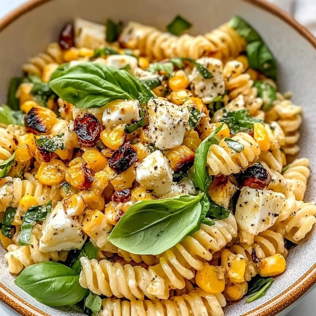 Healthy Street Corn Pasta Salad: An Incredible Ultimate Recipe