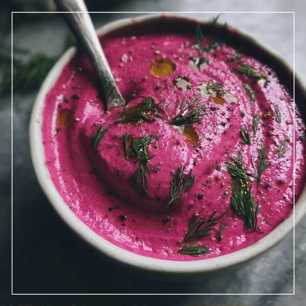 Chilled Beet Yogurt Soup