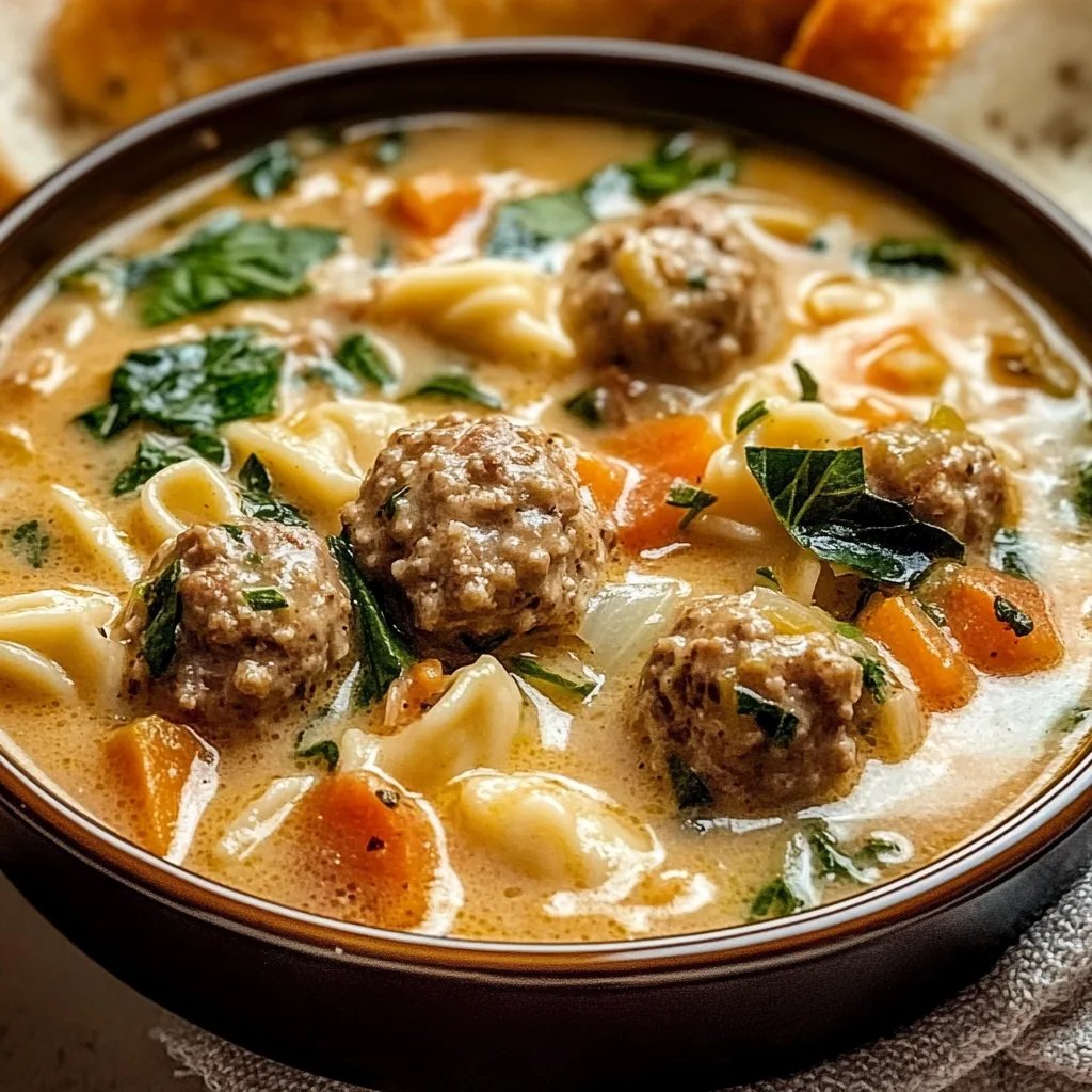 Creamy Italian Meatball Soup: An Incredible Ultimate Recipe