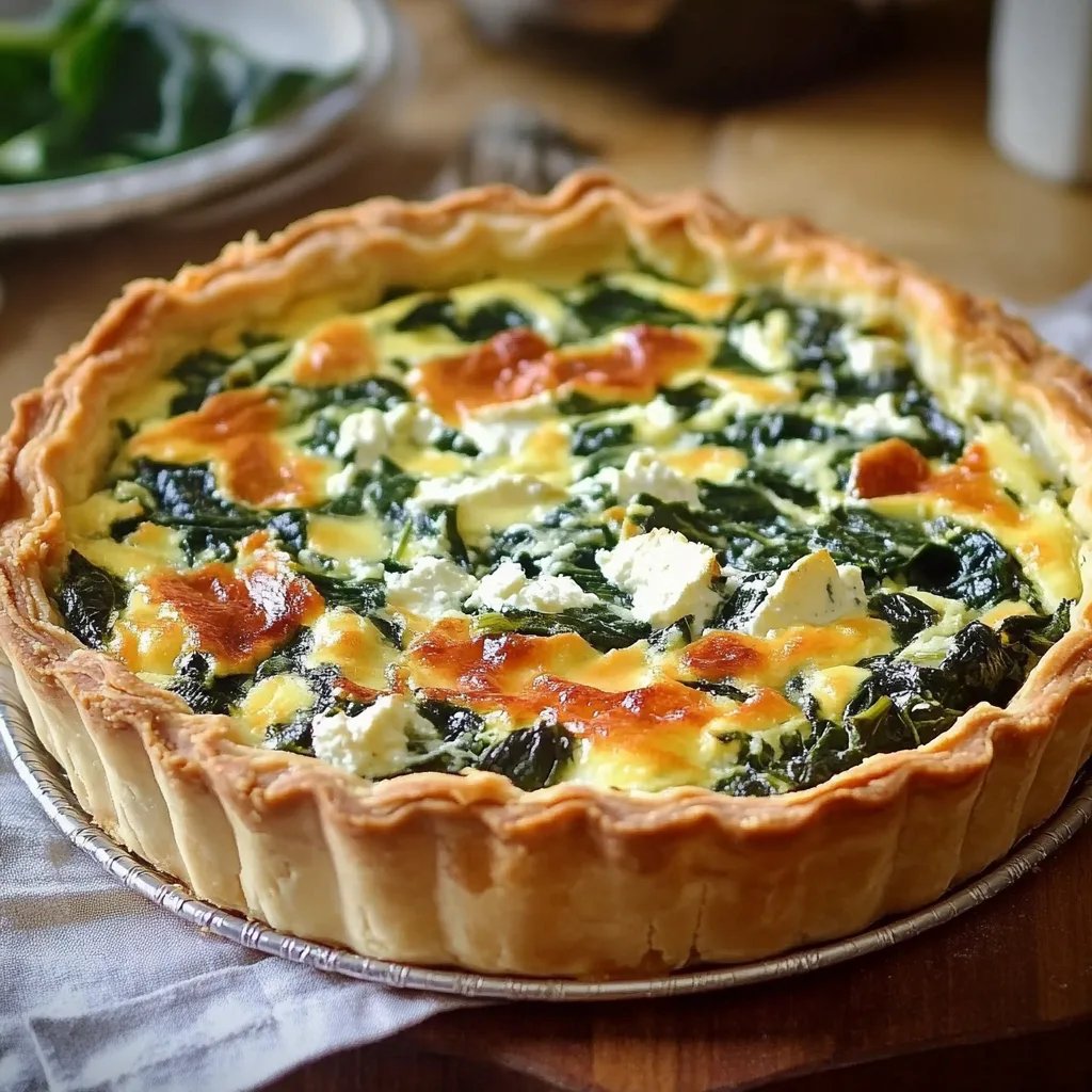 Ricotta Spinach Quiche