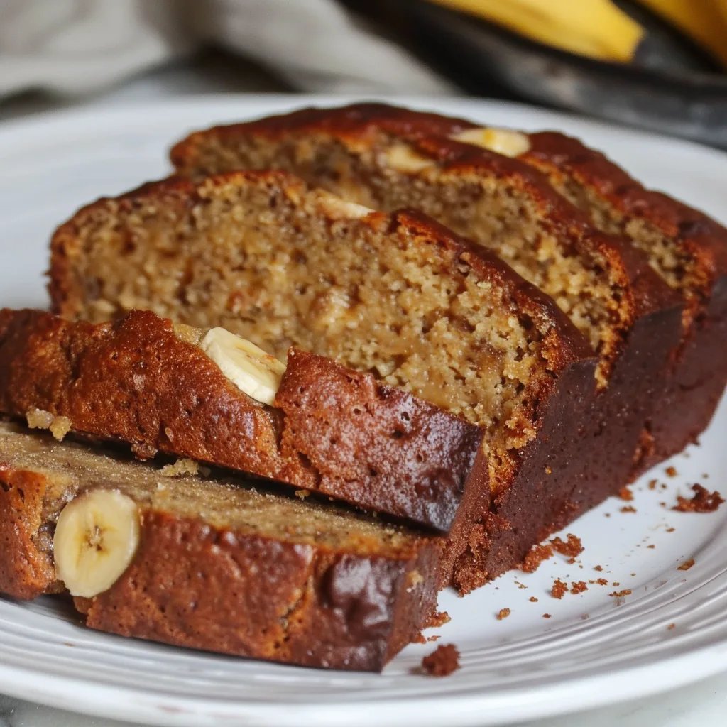 Super Moist Banana Bread