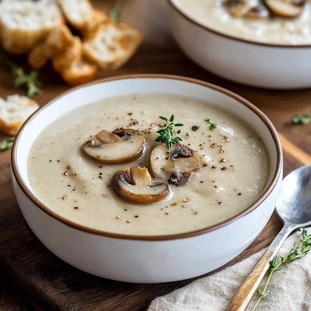 Creamy Mushroom Soup: An Incredible Ultimate Recipe with 5 Ingredients