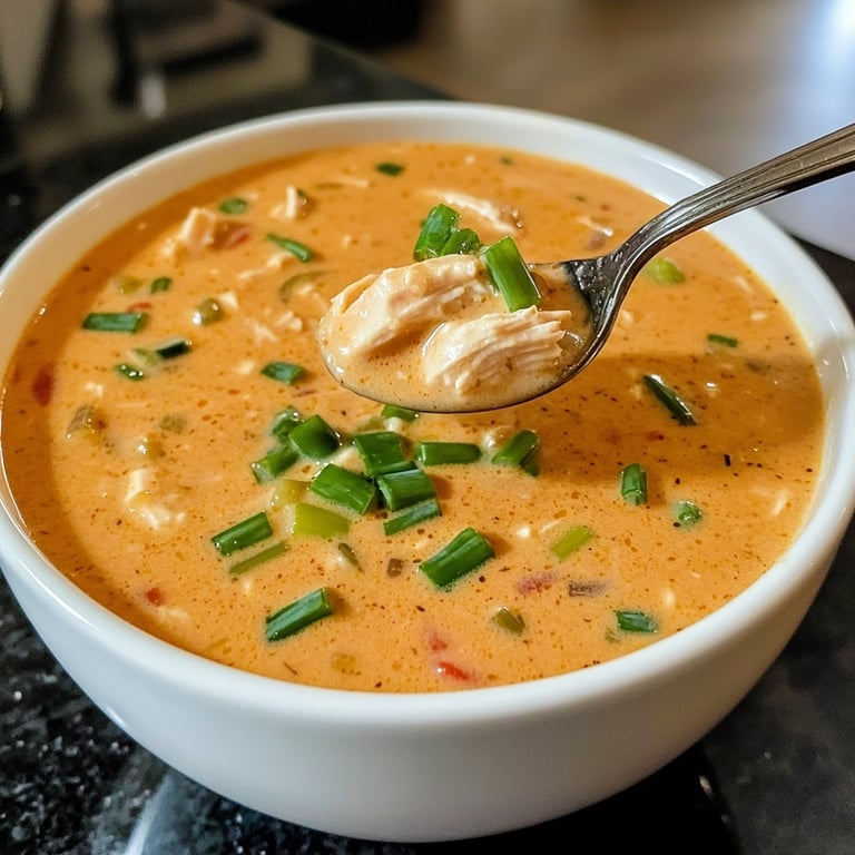 Creamy Chicken Soup with Coconut Milk & Ramen