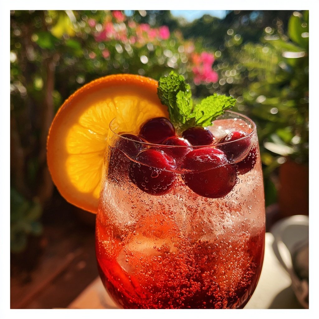 Cranberry Aperol Spritz