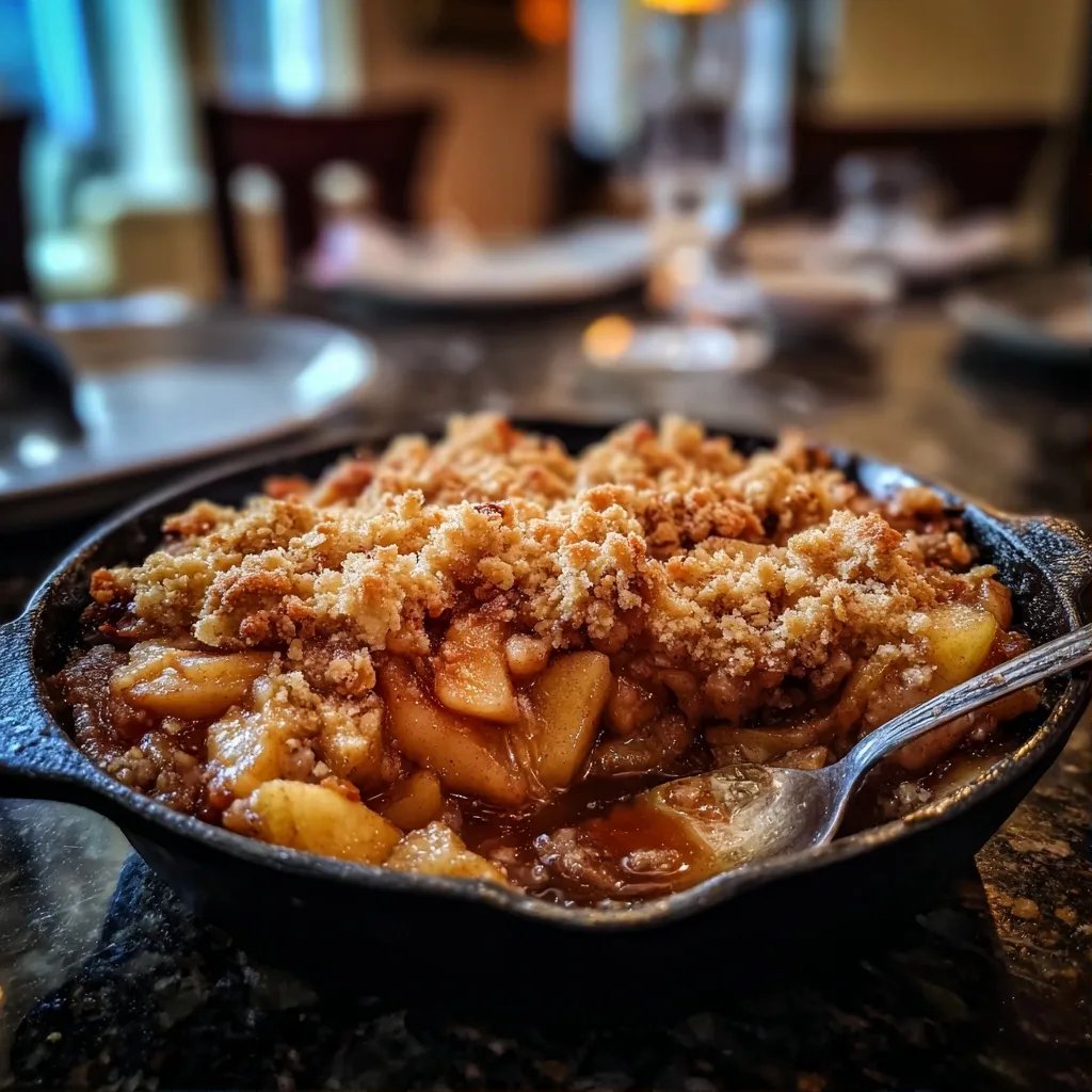 Apple Crisp Skillet
